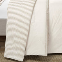 Load image into Gallery viewer, Farmhouse Stripe Reversible Comforter Set
