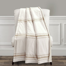 Load image into Gallery viewer, Farmhouse Stripe Throw
