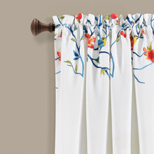 Load image into Gallery viewer, Neela Birds Light Filtering Window Curtain Panel Set
