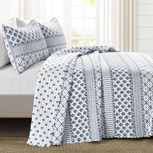 Load image into Gallery viewer, Monique Stripe 3 Piece Quilt Set
