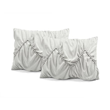 Load image into Gallery viewer, Ruched Chevron Comforter Set
