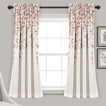 Load image into Gallery viewer, Weeping Flower Light Filtering Window Curtain Set
