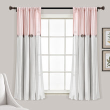 Carregar imagem no visualizador da galeria, Linen Button Window Curtain Panel
