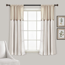 Carregar imagem no visualizador da galeria, Linen Button Window Curtain Panel
