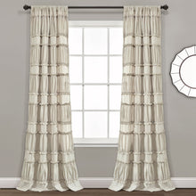 Load image into Gallery viewer, Nova Ruffle Window Curtain Panel Set
