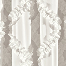 Load image into Gallery viewer, Ruffle Diamond Window Curtain Set
