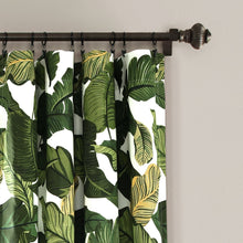 Cargar imagen en el visor de la galería, Tropical Paradise Window Curtain Panel Set
