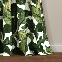 Carregar imagem no visualizador da galeria, Tropical Paradise Window Curtain Panel Set
