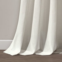 Carregar imagem no visualizador da galeria, Linen Button Pinched Pleat Window Curtain Panel
