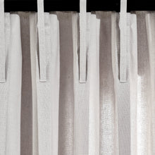 Cargar imagen en el visor de la galería, Linen Button Pinched Pleat Window Curtain Panel
