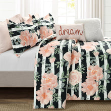 Load image into Gallery viewer, Amara Watercolor Rose 7 Piece Comforter Set
