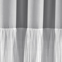 Cargar imagen en el visor de la galería, Tulle Skirt Colorblock Shower Curtain
