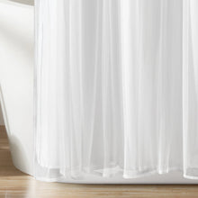 Cargar imagen en el visor de la galería, Tulle Skirt Colorblock Shower Curtain
