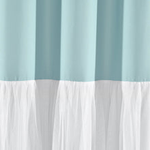 Load image into Gallery viewer, Tulle Skirt Colorblock Shower Curtain
