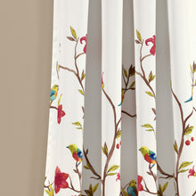 Load image into Gallery viewer, Neela Birds Light Filtering Window Curtain Panel Set
