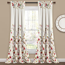 Load image into Gallery viewer, Neela Birds Light Filtering Window Curtain Panel Set
