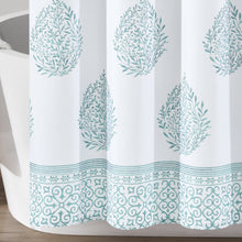 Load image into Gallery viewer, Teardrop Leaf Shower Curtain
