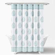 Load image into Gallery viewer, Teardrop Leaf Shower Curtain
