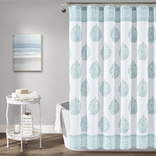 Load image into Gallery viewer, Teardrop Leaf Shower Curtain
