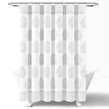 Load image into Gallery viewer, Teardrop Leaf Shower Curtain
