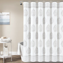 Load image into Gallery viewer, Teardrop Leaf Shower Curtain
