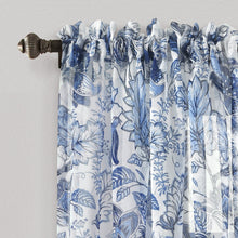 Cargar imagen en el visor de la galería, Cynthia Jacobean Sheer Window Curtain Panel Set
