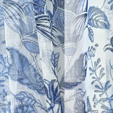 Cargar imagen en el visor de la galería, Cynthia Jacobean Sheer Window Curtain Panel Set
