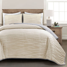 Load image into Gallery viewer, Soft Wave Silver-Infused Antimicrobial Quilt 3 Piece Set
