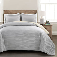 Load image into Gallery viewer, Soft Wave Silver-Infused Antimicrobial Quilt 3 Piece Set
