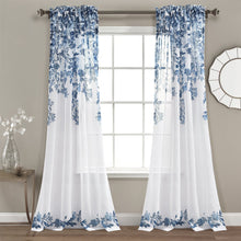 Load image into Gallery viewer, Tanisha Sheer Window Curtain Panel Set
