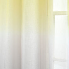 Load image into Gallery viewer, Umbre Fiesta Sheer Window Curtain Panel Set
