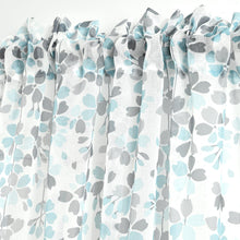 Load image into Gallery viewer, Weeping Flower Sheer Window Curtain Panel Set
