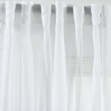 Load image into Gallery viewer, Zuri Flora Sheer Window Curtain Panel Set
