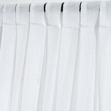 Load image into Gallery viewer, Zuri Flora Sheer Window Curtain Panel Set
