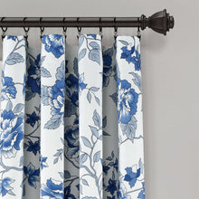 Load image into Gallery viewer, Ivana Floral Light Filtering Window Curtain Panel Set
