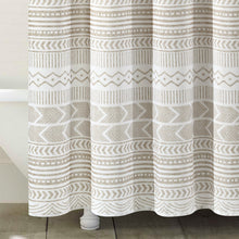 Carregar imagem no visualizador da galeria, Hygge Geo Shower Curtain
