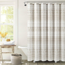 Cargar imagen en el visor de la galería, Hygge Geo Shower Curtain
