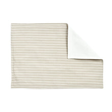 Cargar imagen en el visor de la galería, Farmhouse Ticking Stripe Yarn Dyed Placemat 4-Pack Set
