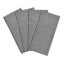 Carregar imagem no visualizador da galeria, Gingham Check Yarn Dyed Napkin 4-Pack Set
