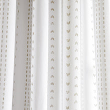 Cargar imagen en el visor de la galería, Hygge Stripe Window Curtain Panel Set
