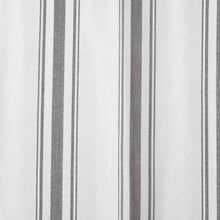 Cargar imagen en el visor de la galería, Farmhouse Stripe Yarn Dyed Recycled Cotton Blend Window Curtain Panel Set
