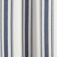 Load image into Gallery viewer, Farmhouse Stripe Yarn Dyed Recycled Cotton Blend Window Curtain Panel Set
