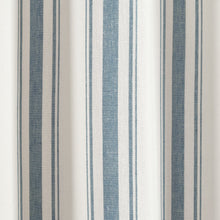 Load image into Gallery viewer, Farmhouse Stripe Yarn Dyed Recycled Cotton Blend Window Curtain Panel Set
