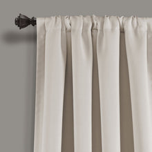 Load image into Gallery viewer, Insulated Rod Pocket Blackout Curtain Panel Set
