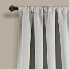 Load image into Gallery viewer, Insulated Rod Pocket Blackout Curtain Panel Set
