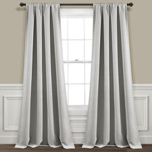 Load image into Gallery viewer, Insulated Rod Pocket Blackout Curtain Panel Set
