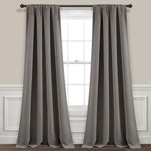 Cargar imagen en el visor de la galería, Insulated Rod Pocket Blackout Curtain Panel Set
