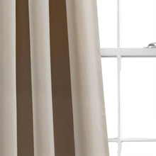 Load image into Gallery viewer, Insulated Rod Pocket Blackout Curtain Panel Set
