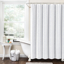 Cargar imagen en el visor de la galería, Hygge Stripe Shower Curtain
