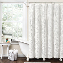 Load image into Gallery viewer, Ravello Pintuck Shower Curtain
